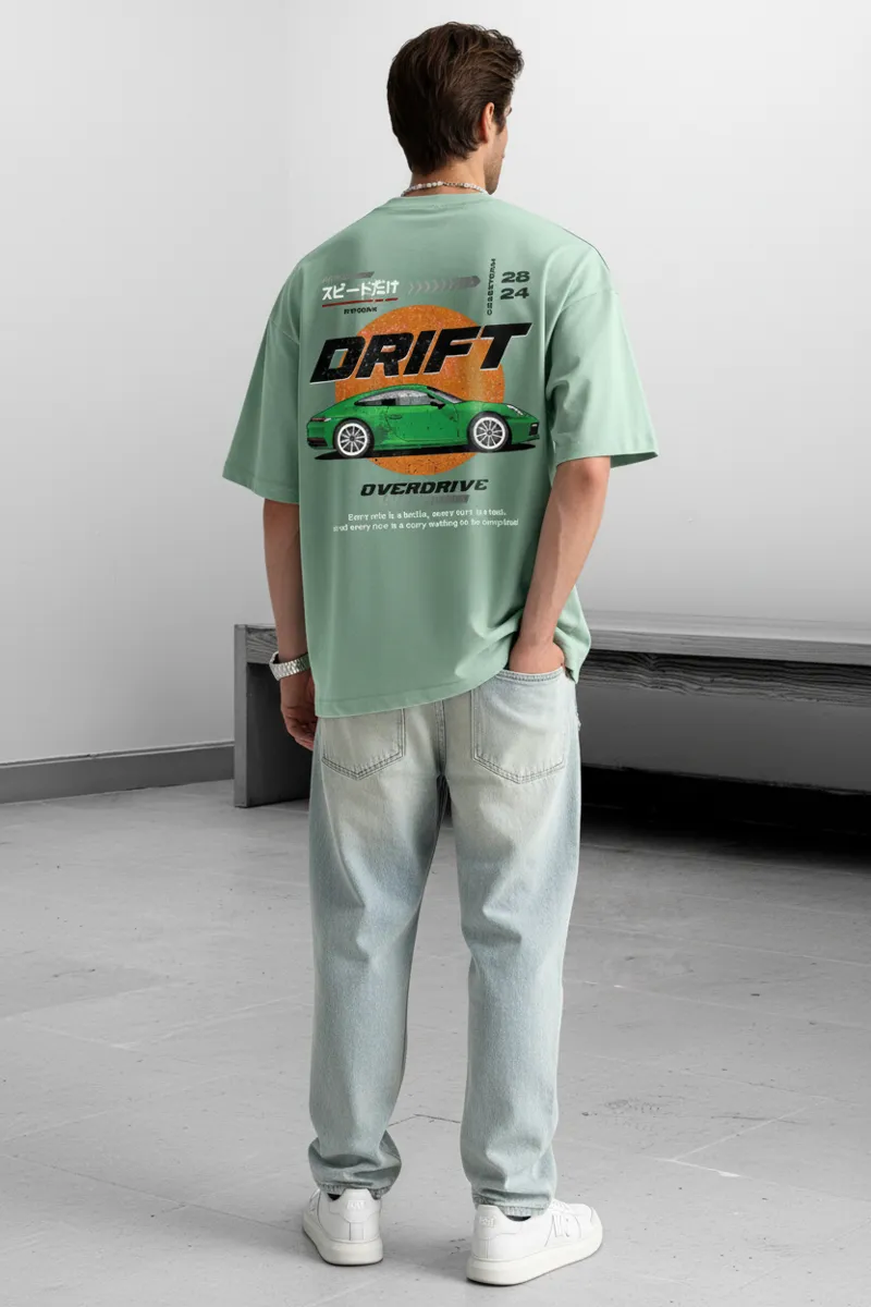 US Vesta Oversized Printed T Shirt for Men | Premium Cotton T-Shirt Trendy Stylish Graphic Oversized Streetwear Tees