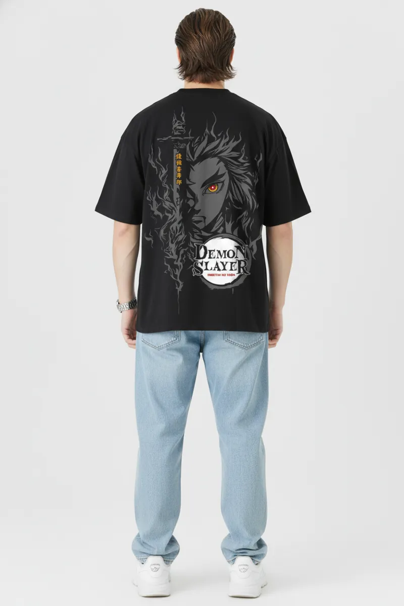 US Vesta Oversized Printed T Shirt for Men | Premium Cotton T-Shirt Trendy Stylish Graphic Oversized Streetwear Tees