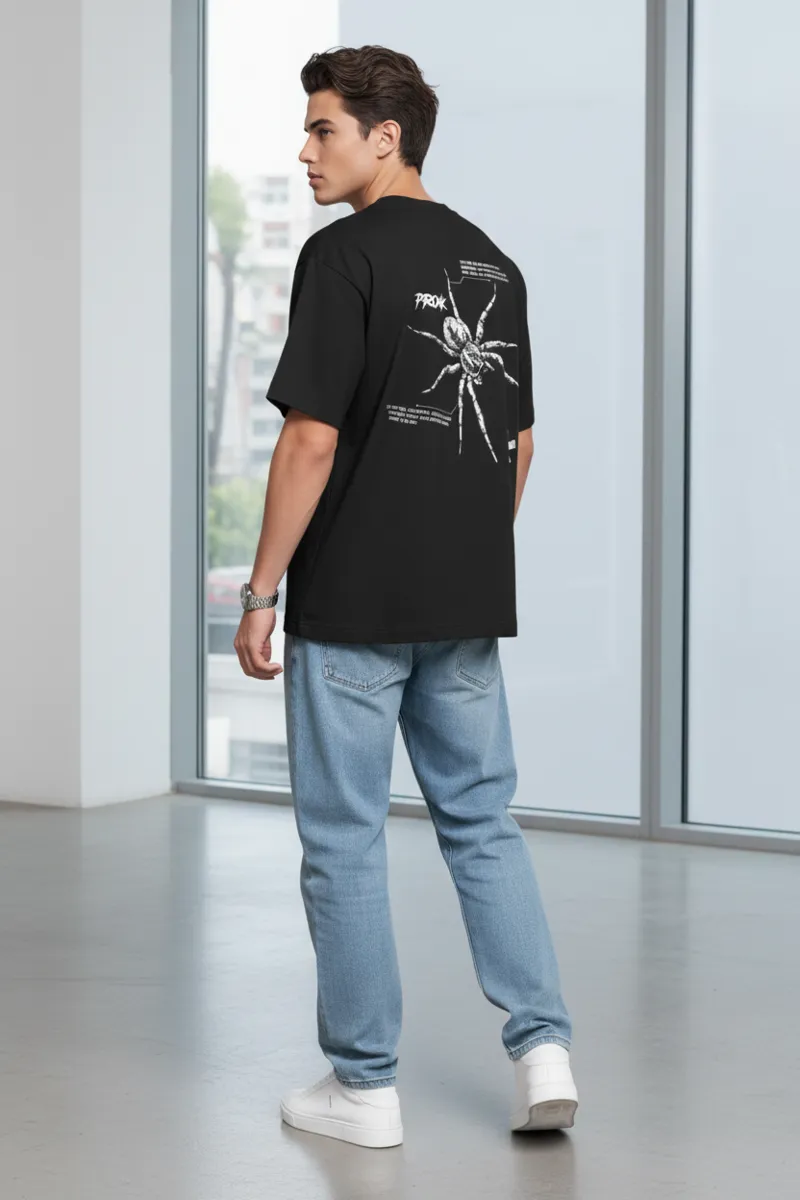 US Vesta Oversized Printed T Shirt for Men | Premium Cotton T-Shirt Trendy Stylish Graphic Oversized Streetwear Tees