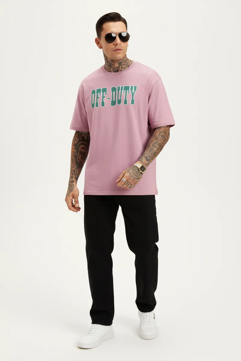 US Vesta Oversized Printed T Shirt for Men | Premium Cotton T-Shirt Trendy Stylish Graphic Oversized Streetwear Tees