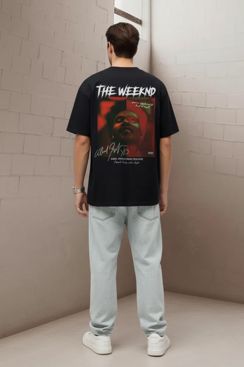 US Vesta Oversized Printed T Shirt for Men | Premium Cotton T-Shirt Trendy Stylish Graphic Oversized Streetwear Tees